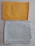 Koperty bąbelkowe 501 sztuk używane z usuniętymi poprzednimi adresami. 