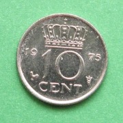 moneta 10 centów holenderskich 3szt
