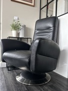 2x Fotel skórzany rozkładany (cena za dwa)