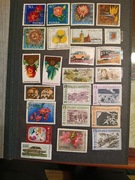 PRL. Zestaw 24 znaczki kasowane 