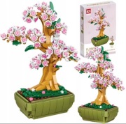 KLOCKI KWIATY KWIATKI - KWIAT W DONICY W DIY Z KLOCKÓW + DONICZKA 550 elem.