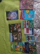 Gry planoszowe (5szt) + książki (17szt) 