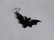 Unikalne Kolczyki Nietoperze na Halloween. Druk 3D
