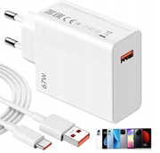 NOWA Ładowarka do Xiaomi Mi Turbo 67W + Długi kabel 2 Metry ! LICYTACJA