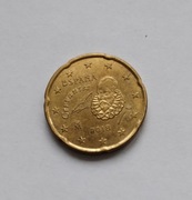 20 Euro centów - Hiszpania 2018r, śr. 22,25mm, waga 5,7g