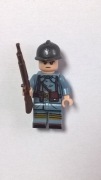 5 Figurek żołnierzy francuskich z broniami WW2 kompatybilne z Lego, Cobi