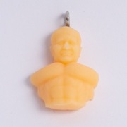 Wisiorek papież papierz JP2 2137 rzułty żółty