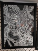 "WEWNĄTRZ" Limitowana kolekcja oprawionych Grafik 40x30 tw. Adam Świerc