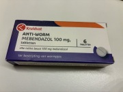 Meb-endazol listek 6 szt tabletek