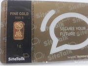 Moneta/Sztabka 1g Szwajcaria 