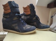 Buty sportowe r 38 REEBOK  na koturnie 