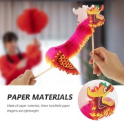 Chińskie smoki do samodzielnego klejenia 8 szt 3d FOMIYES