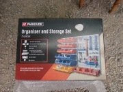 Uchwyty tablice narzędziowe Parkside - 75 elementów