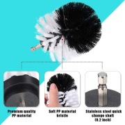 zestaw szczotek do czyszczenia wkrętarki wiertarki 4szt 