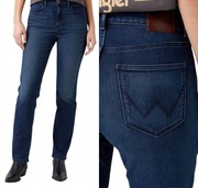 Spodnie Damskie Wrangler Straight Christina Jeansy 112342794 W28 L32 28/32