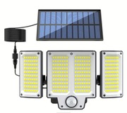 Lampa solarna , zewnętrzna , uliczna , czujniki ruchu i zmierzchu