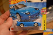 Hot Wheels Nissan 180 SX Type X ' 96 blue