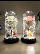 Piękny Świecący kwiat.