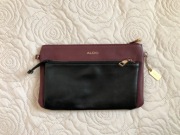 Aldo torebka bordo z czarnym listonoszka jak nowa