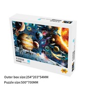 PUZZLE  KOSMOS WSZECHŚWIAT 1000 szt 50 cm x 70 cm