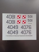 Kalkomania F-16 C/D Block 52+