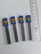 wkłady ołówkowe 0.7 HB 60mm 48 sztuk grafitów grafity ołówek