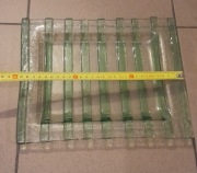 Szklany talerz 29x25cm