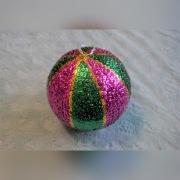  DUŻA BOMBKA Z CEKINÓW 15CM OKAZJA!! 