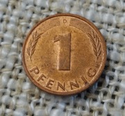 Niemcy RFN 1 pfennig 1987 D