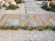 kostka bruk MAGRA betonowa płyta przejście podwórko ścieżka weranda taras