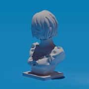 Popiersie 2B z NieR Automata