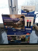 GOGLE SONY PLAYSTATION VR V2 PS4 + 2x MOVE + KARABIN AIM +gra