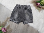 Spodenki baggy AllForKids szare bawełna 128/134