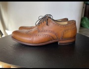 Buty Exclusive Oxford Broks Leather Hand Made