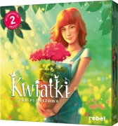 Kwiatki gra dla 2 osób Rebel w folii + karta promo