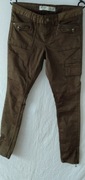 spodnie damskie w stylu moto DENIM CO SKINNY r. 38 