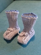 Skarpetki niemowlęce ręcznie robione