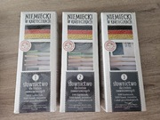 Kurs językowy Niemiecki w Karteczkach dla średniozaawansowanych cz.1, 2 i 3