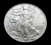 Srebrna moneta 1 uncja czystego srebra. 1 Dolar Stan menniczy ! 2010 rok !