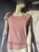 N1/10 T-shirt Mexx w paski z koronką 