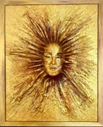 „Słońce zmęczone upałem” obraz strukturalny