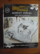MILANO KOMPLET POŚCIELI 3D - WILK