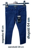 GUESS Spodnie jeans granatowe rozmiar 110 cm