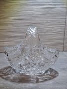 Kryształ PRL koszyk 