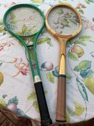 2 Rakiety tenisowe PRL Ekstra export do ZSRR i Kort prod. ZSRR