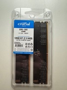 Crucial DDR5 128GB (2x64GB) 5600MT/s CL46 – NOWE, DDR5 UDIMM Desktop