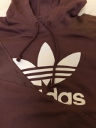 Bluza damska Adidas Adicolor 38 bordowa