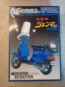 Model Skuter SUZUKI GEMMA 50 - Aoshima 1:12 - Unikat!