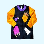 Unikatowa Vintage Bluzka Made in France – Art Wear, Rozmiar Uniwersalny