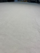 Pasek tkaniny materiału welur biały szary złotawy